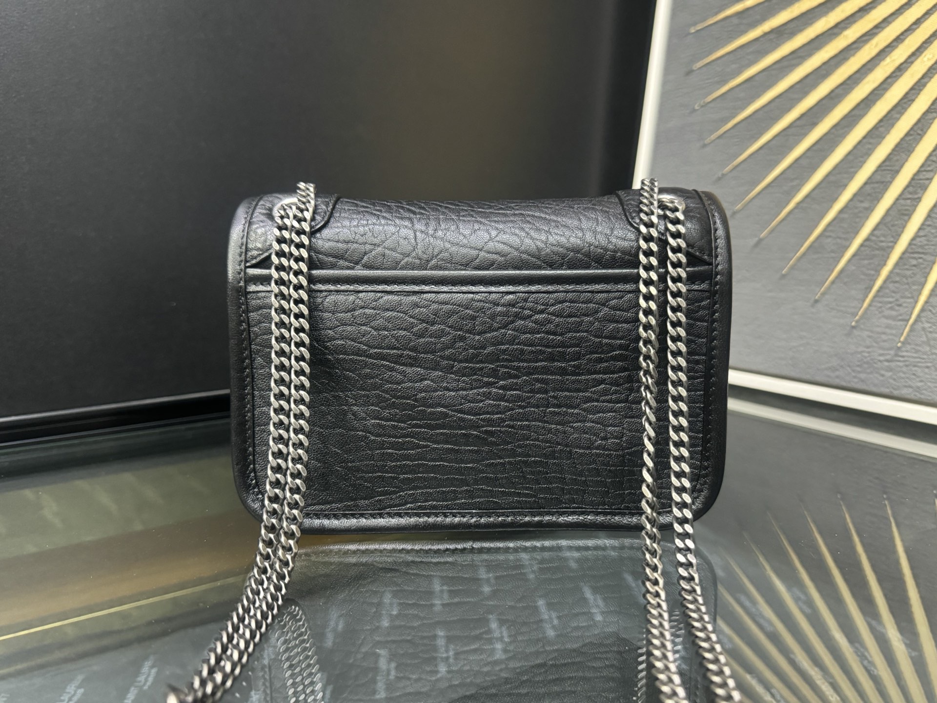 Saint Laurent Niki Mini 생로랑 니키 그레인 램스킨 미니 백 3