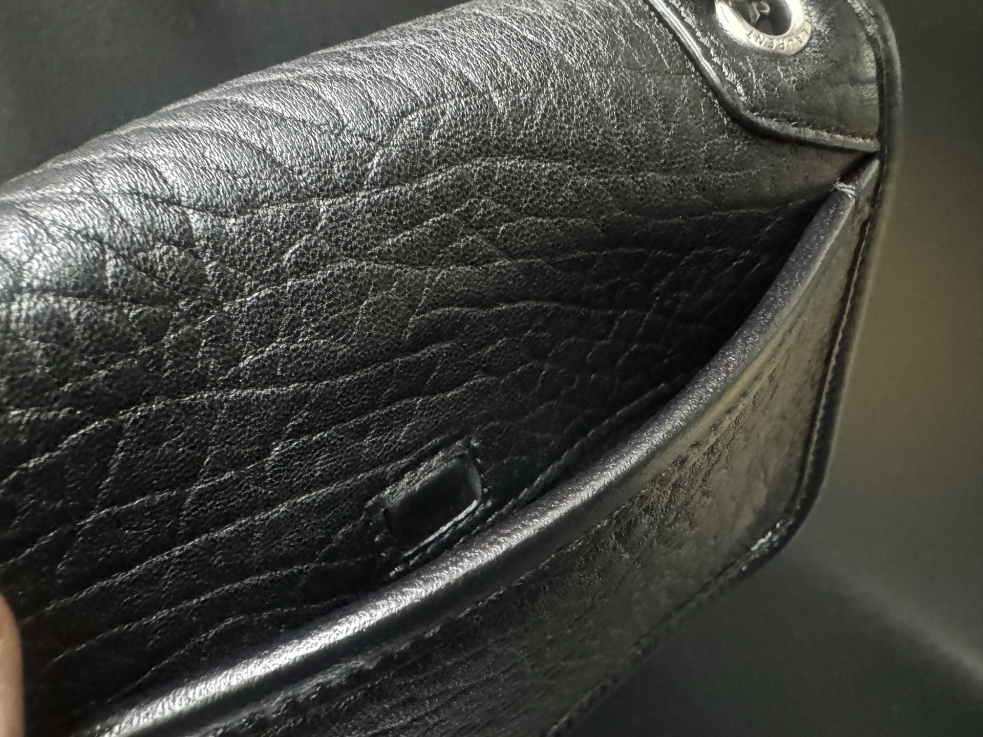 Saint Laurent Niki Mini 생로랑 니키 그레인 램스킨 미니 백 8