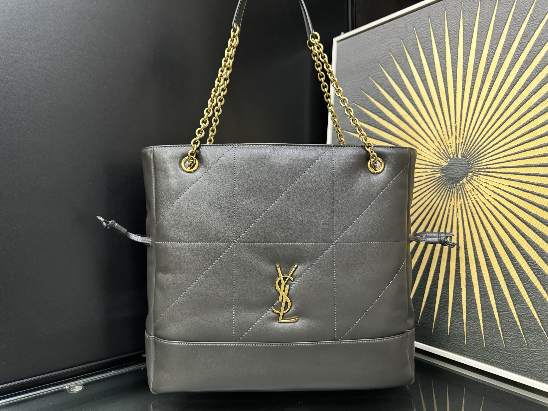 Saint Laurent 생로랑 제이미 4.3 쇼핑백 램스킨 숄더/토트백 809824 2