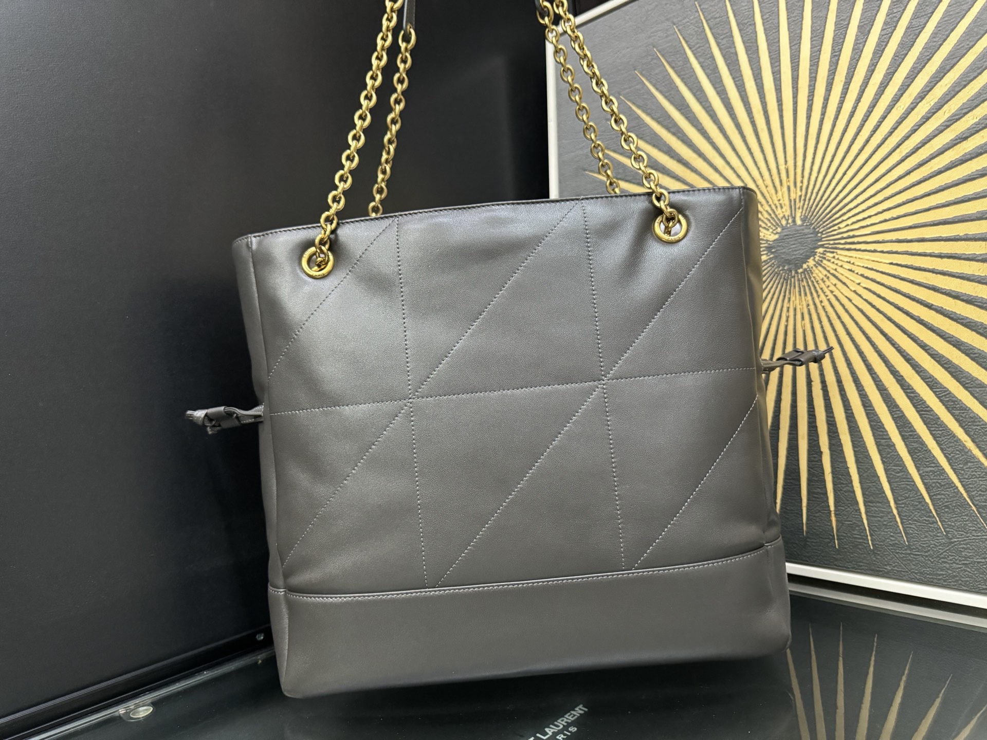 Saint Laurent 생로랑 제이미 4.3 쇼핑백 램스킨 숄더/토트백 809824 4