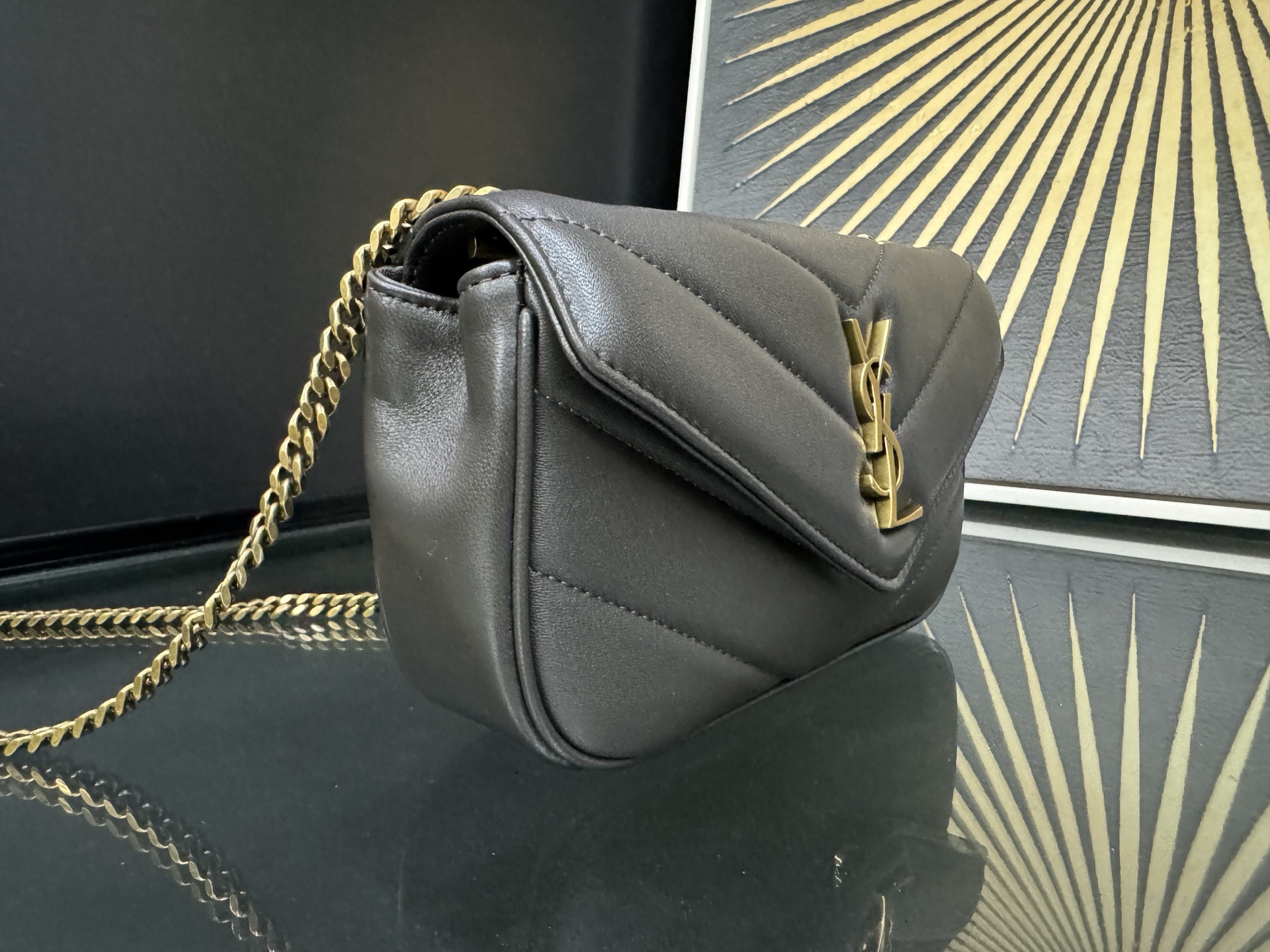 SAINT LAURENT LouLou Toy 생로랑 루루 토이 체인백 20cm 821749 2