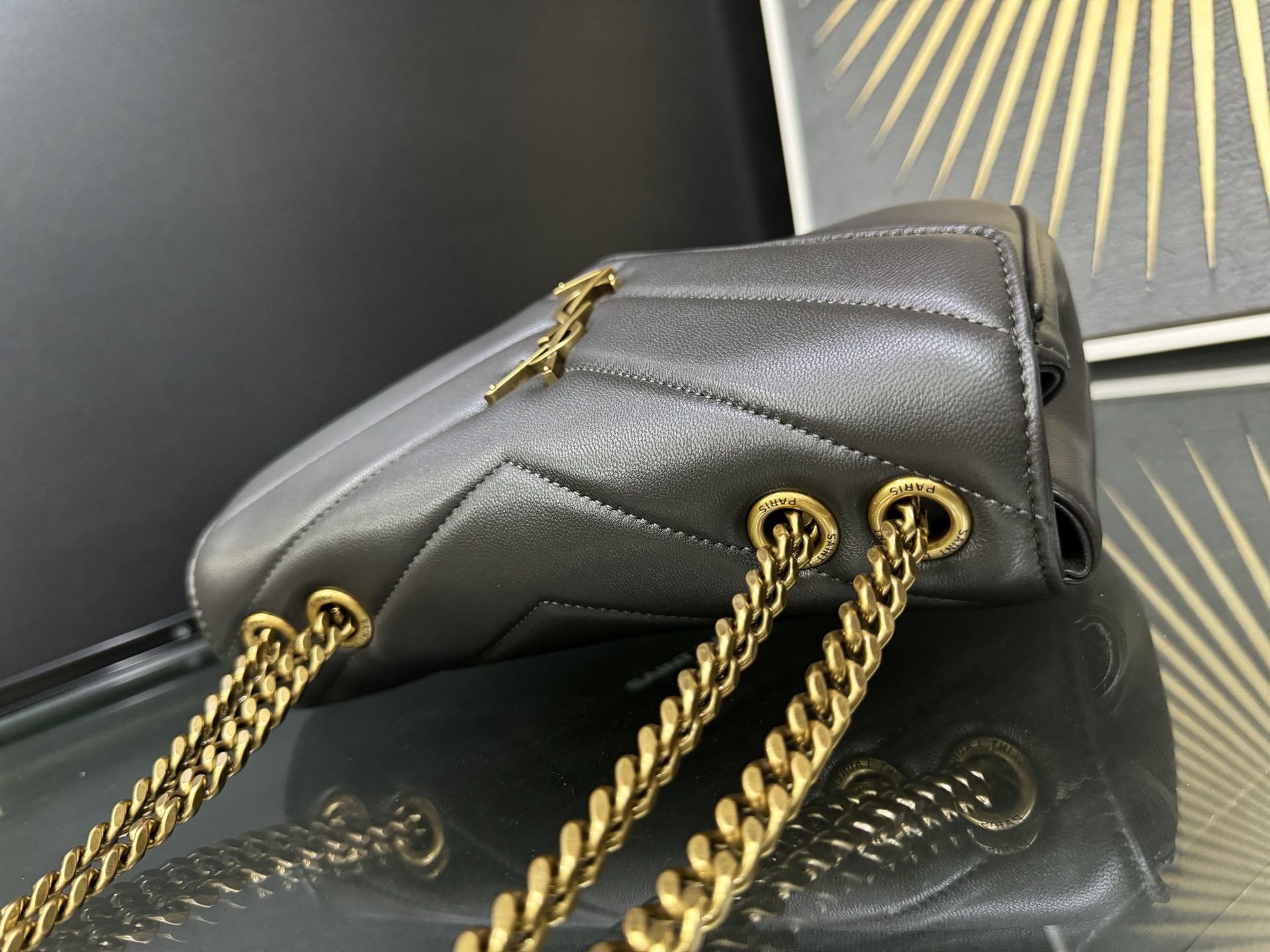 Saint Laurent Loulou Small 생로랑 루루 스몰 숄더백 4