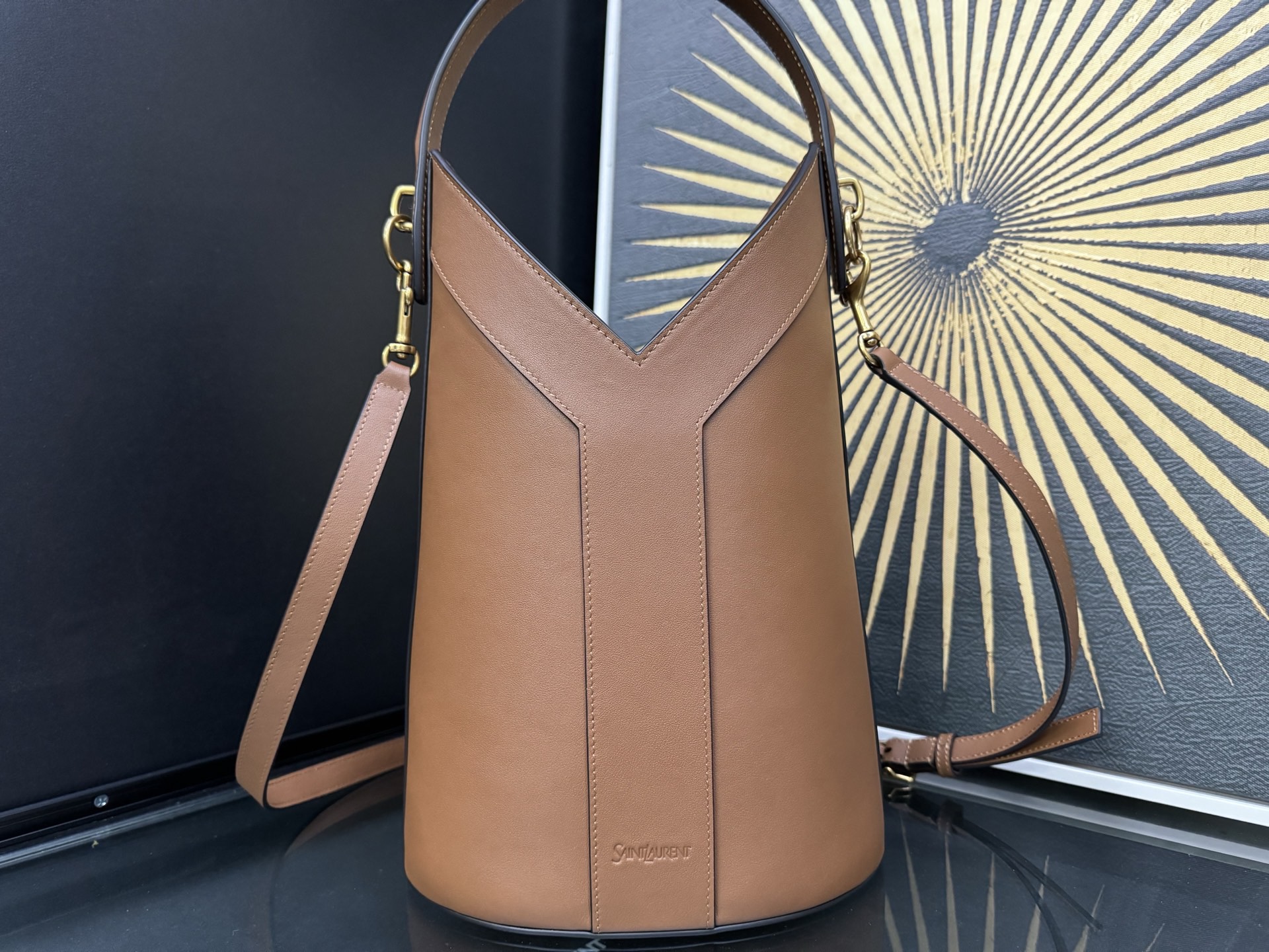 SAINT LAURENT 생로랑 엔벨롭 체인 지갑백 / 엔벨롭 숄더백 840891 1