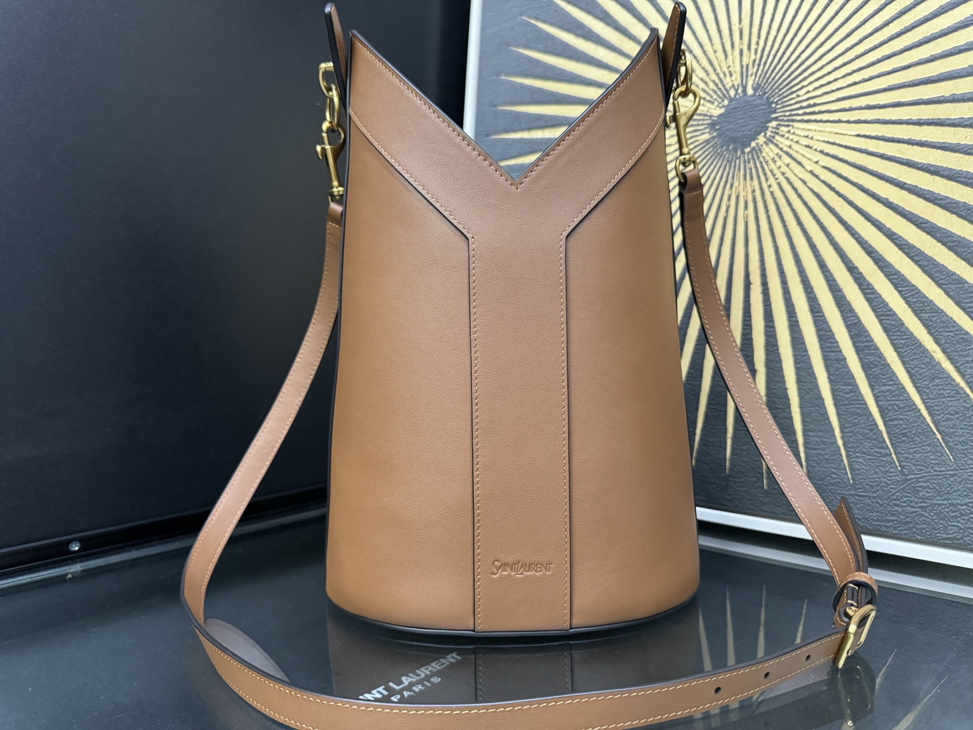 SAINT LAURENT 생로랑 엔벨롭 체인 지갑백 / 엔벨롭 숄더백 840891 4