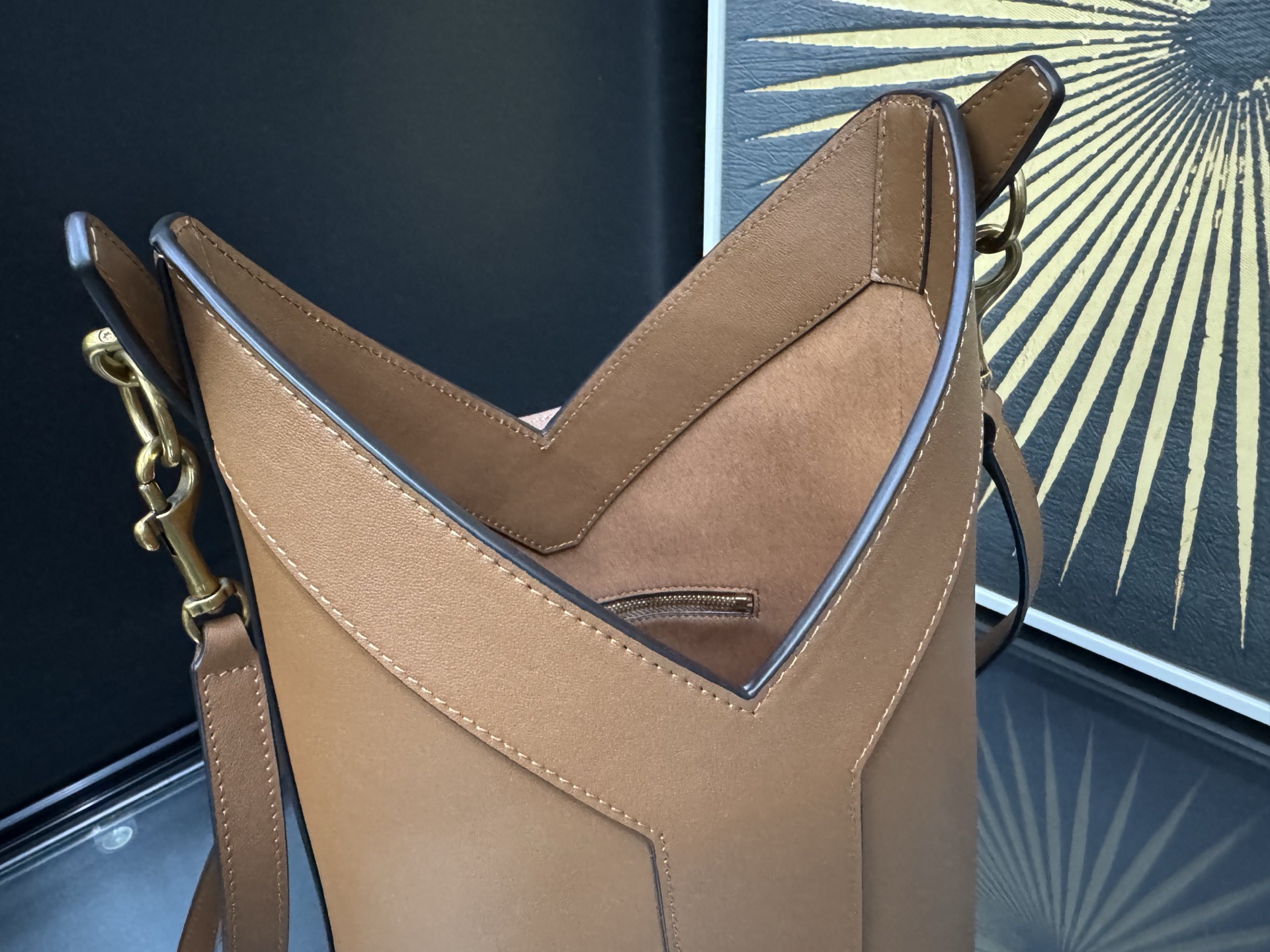 SAINT LAURENT 생로랑 엔벨롭 체인 지갑백 / 엔벨롭 숄더백 840891 6