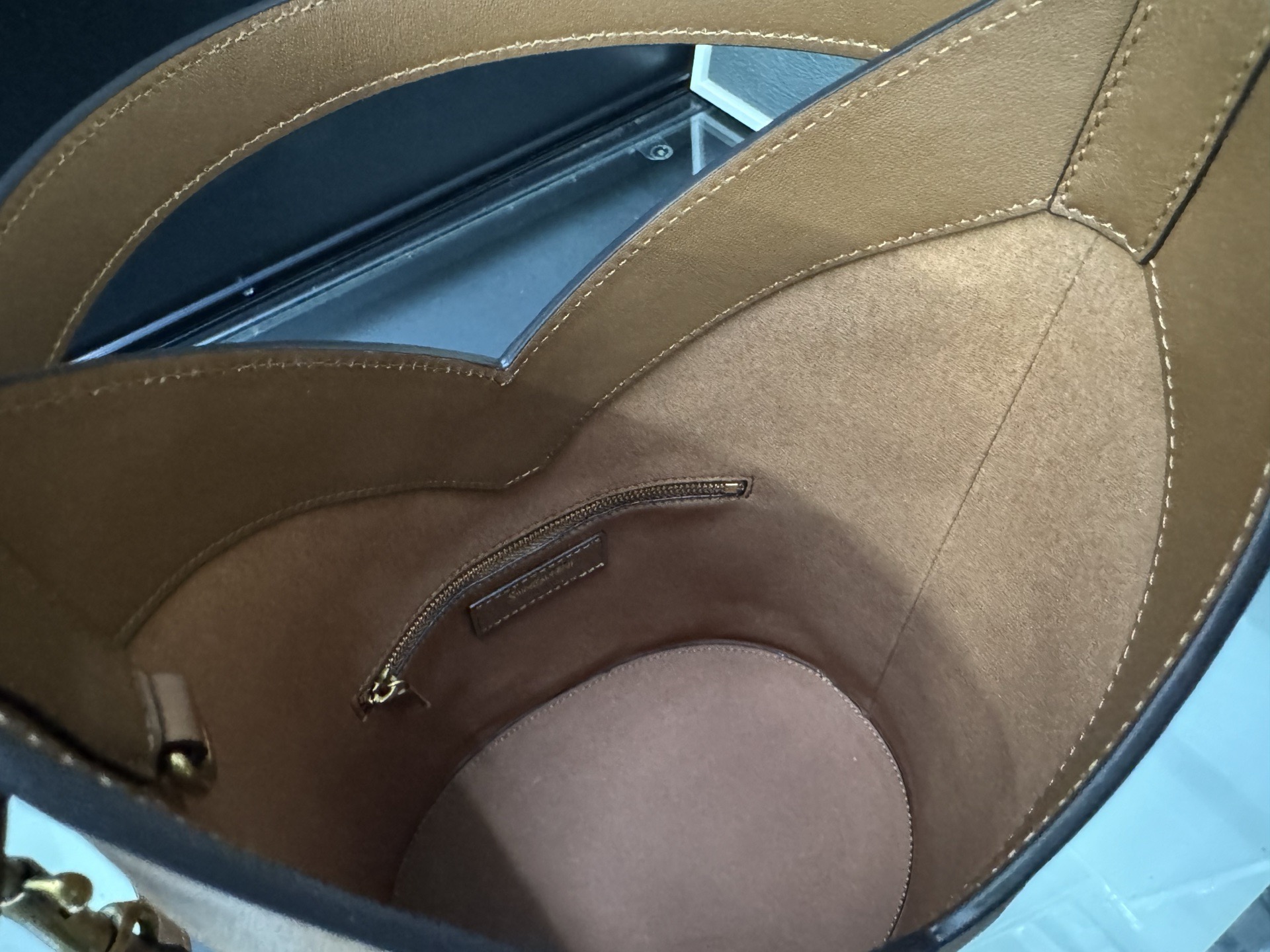 SAINT LAURENT 생로랑 엔벨롭 체인 지갑백 / 엔벨롭 숄더백 840891 8