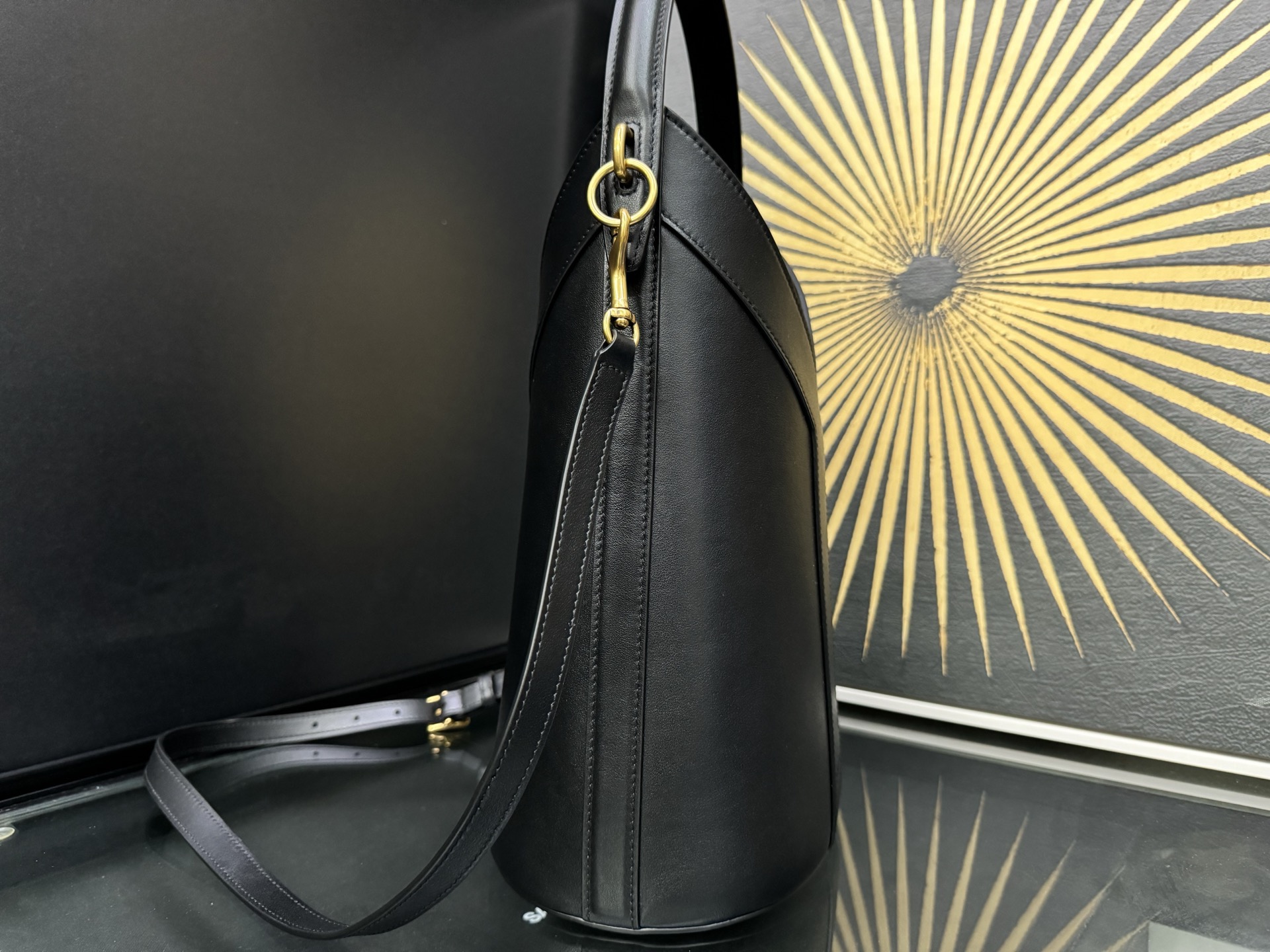 SAINT LAURENT 생로랑 엔벨롭 체인 지갑백 / 엔벨롭 숄더백 840891 2