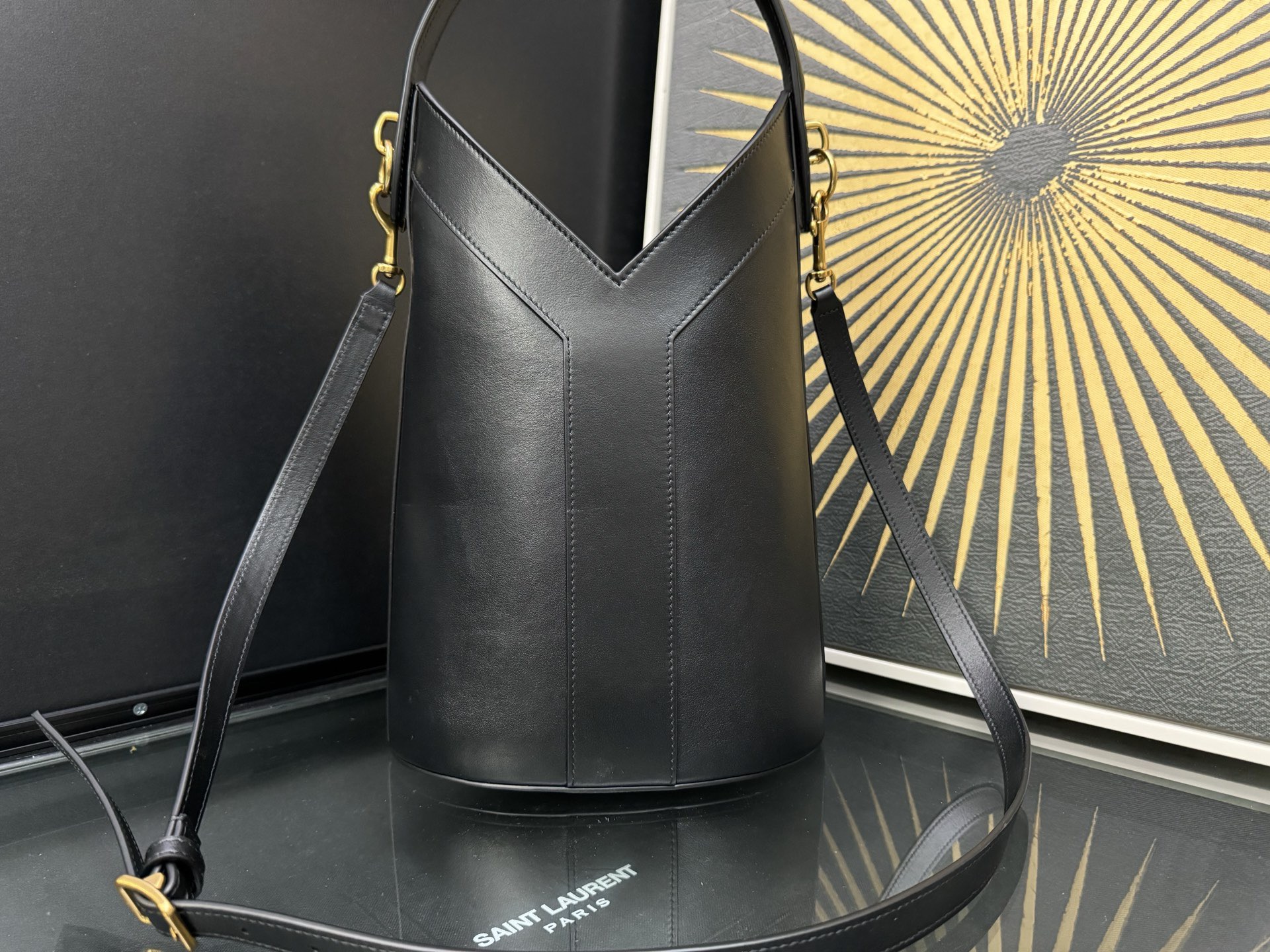 SAINT LAURENT 생로랑 엔벨롭 체인 지갑백 / 엔벨롭 숄더백 840891 3