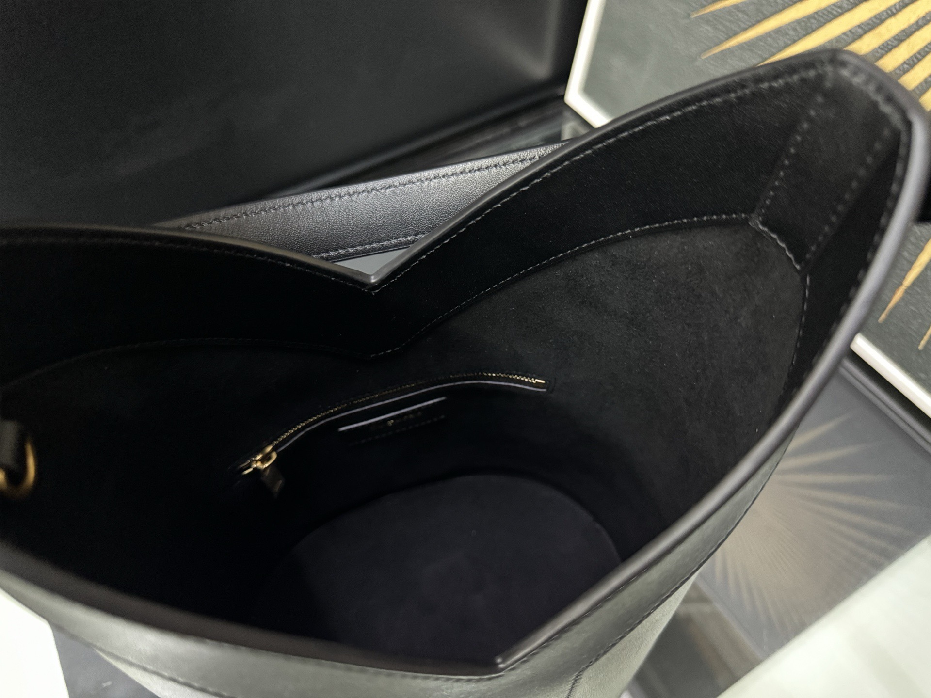 SAINT LAURENT 생로랑 엔벨롭 체인 지갑백 / 엔벨롭 숄더백 840891 6