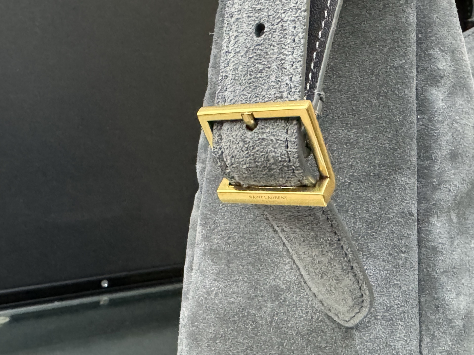 SAINT LAURENT 생로랑 르 5아7 스웨이드 호보백 5