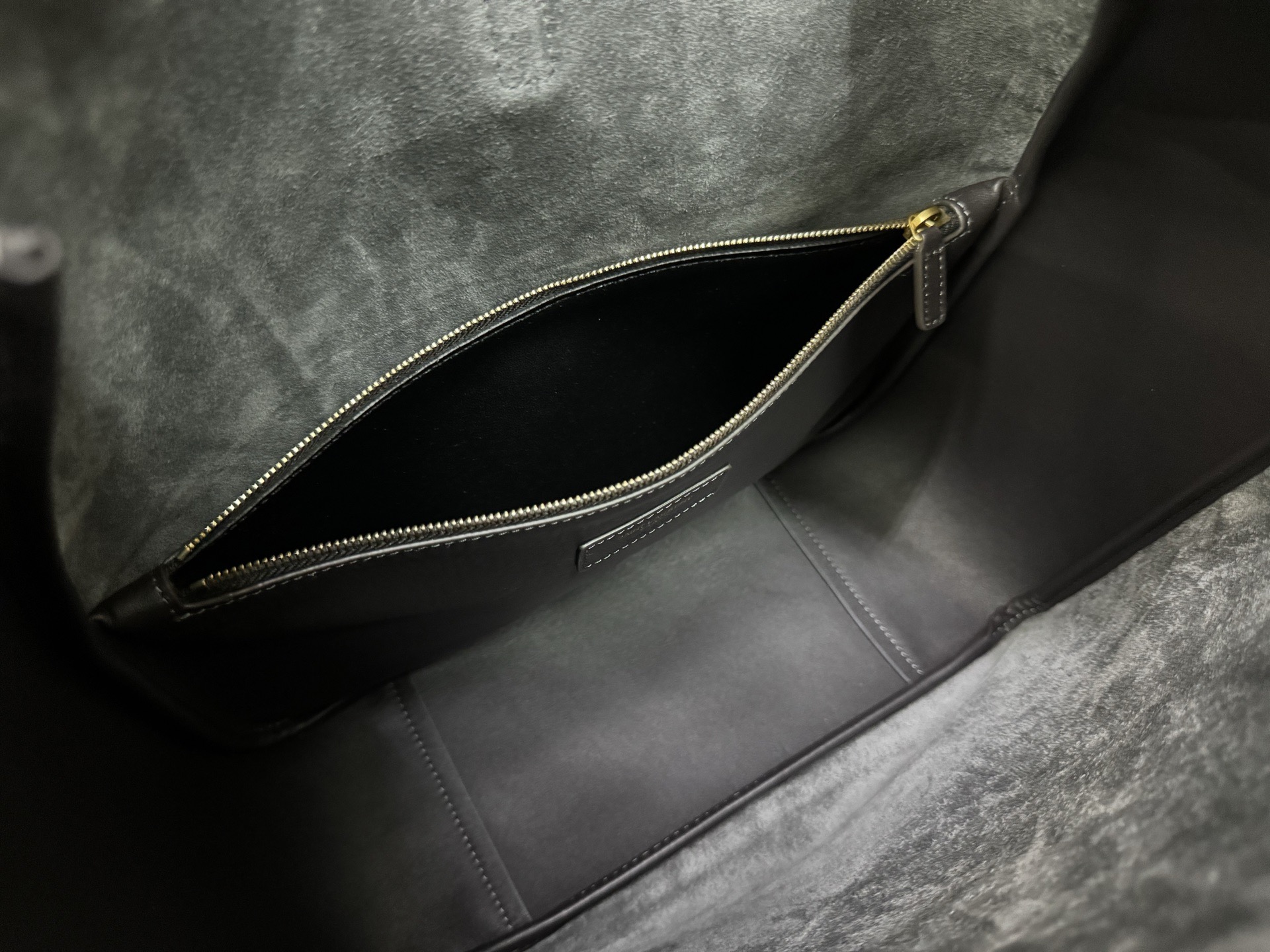 SAINT LAURENT 생로랑 르 5아7 라지 스웨이드 호보백 753837 8