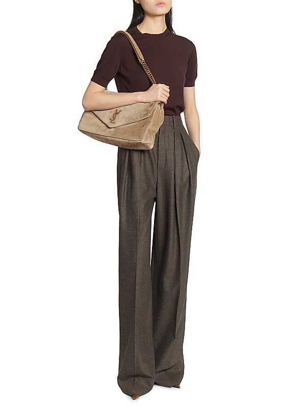 Saint Laurent 생로랑 칼립소 스웨이드 체인백 2