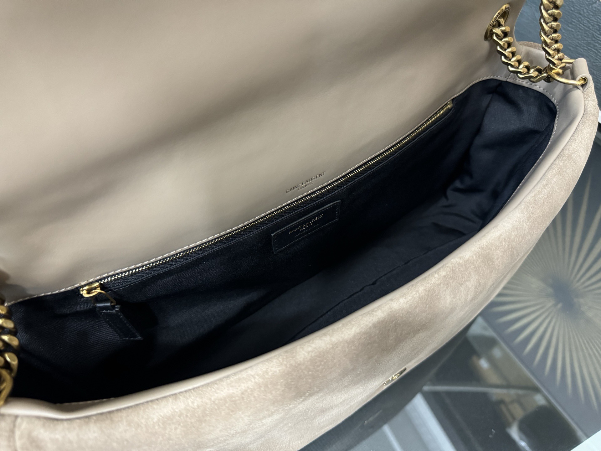 Saint Laurent 생로랑 칼립소 스웨이드 체인백 15