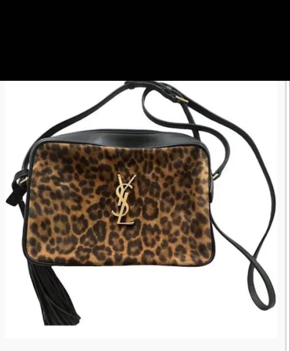 Saint Laurent Lou Camera 생로랑 루 카메라백 레오파드(호피) 프린트 1