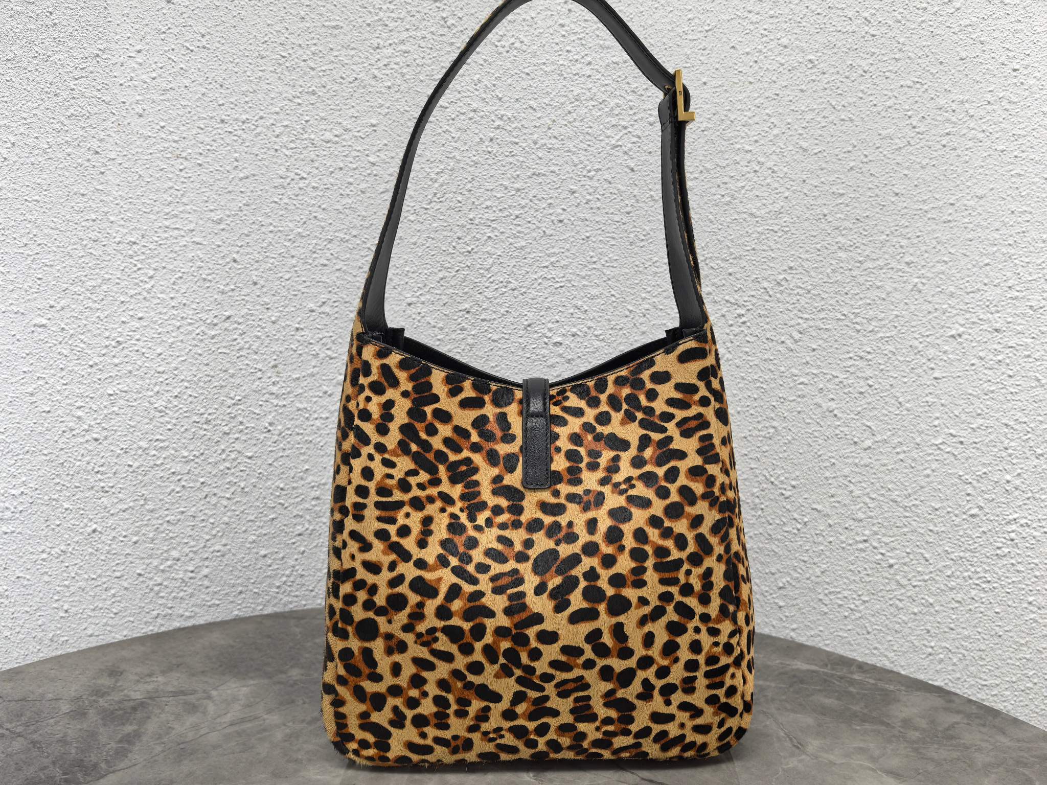 SAINT LAURENT 생로랑 르 5아7 레오파드 헤어카프 호보백 713938 3