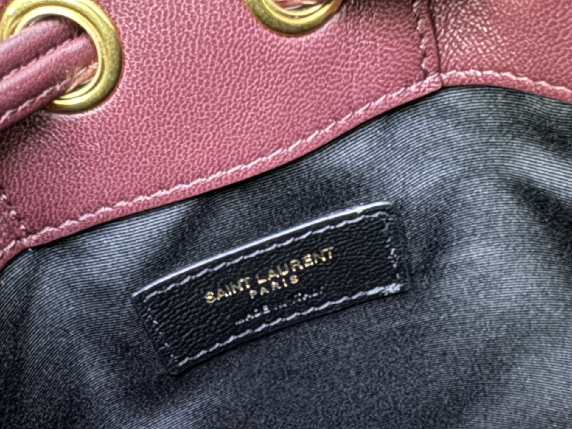 Saint Laurent Le CASSANDRE 생로랑 르 까산드르 램스킨 버킷백 840886 14