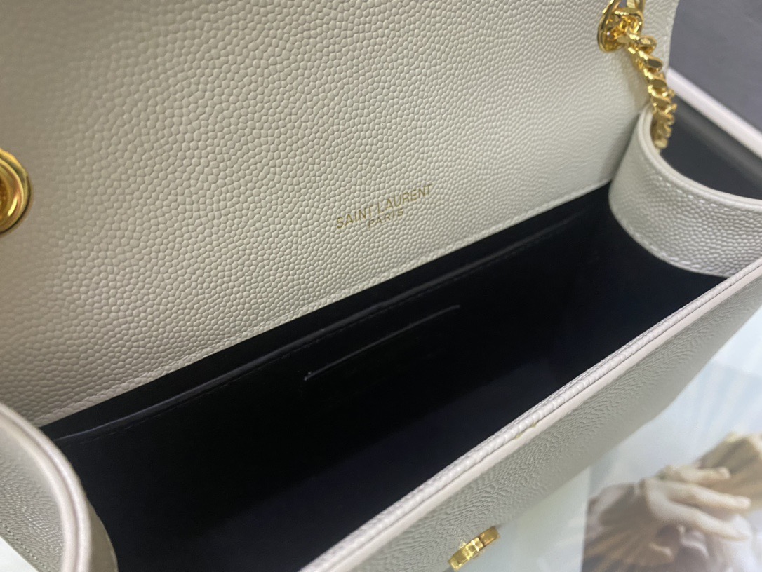 Saint Laurent Kate 20 Chain Bag 생로랑 케이트 20 체인백 메탈릭 가죽 9