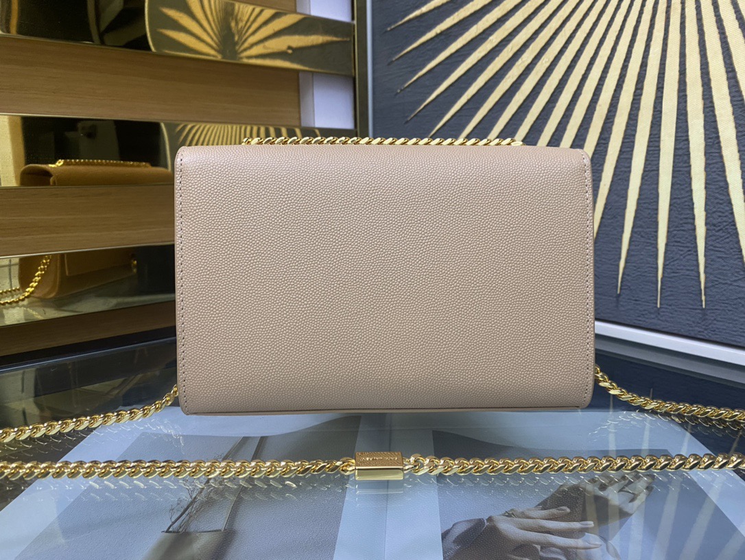 Saint Laurent Kate 20 Chain Bag 생로랑 케이트 20 체인백 메탈릭 가죽 4