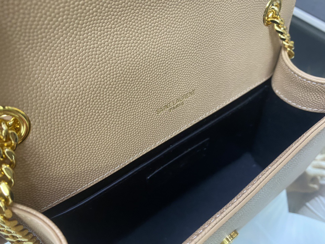 Saint Laurent Kate 20 Chain Bag 생로랑 케이트 20 체인백 메탈릭 가죽 8