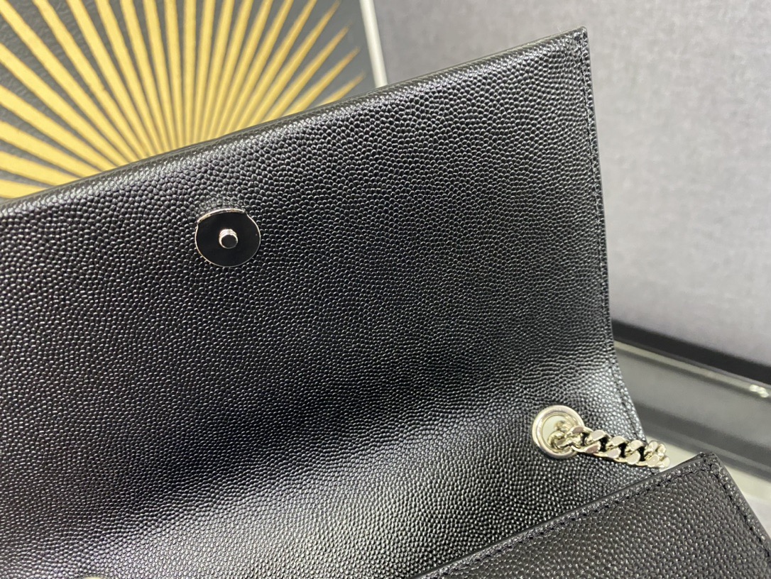 Saint Laurent Kate 20 Chain Bag 생로랑 케이트 20 체인백 메탈릭 가죽 9