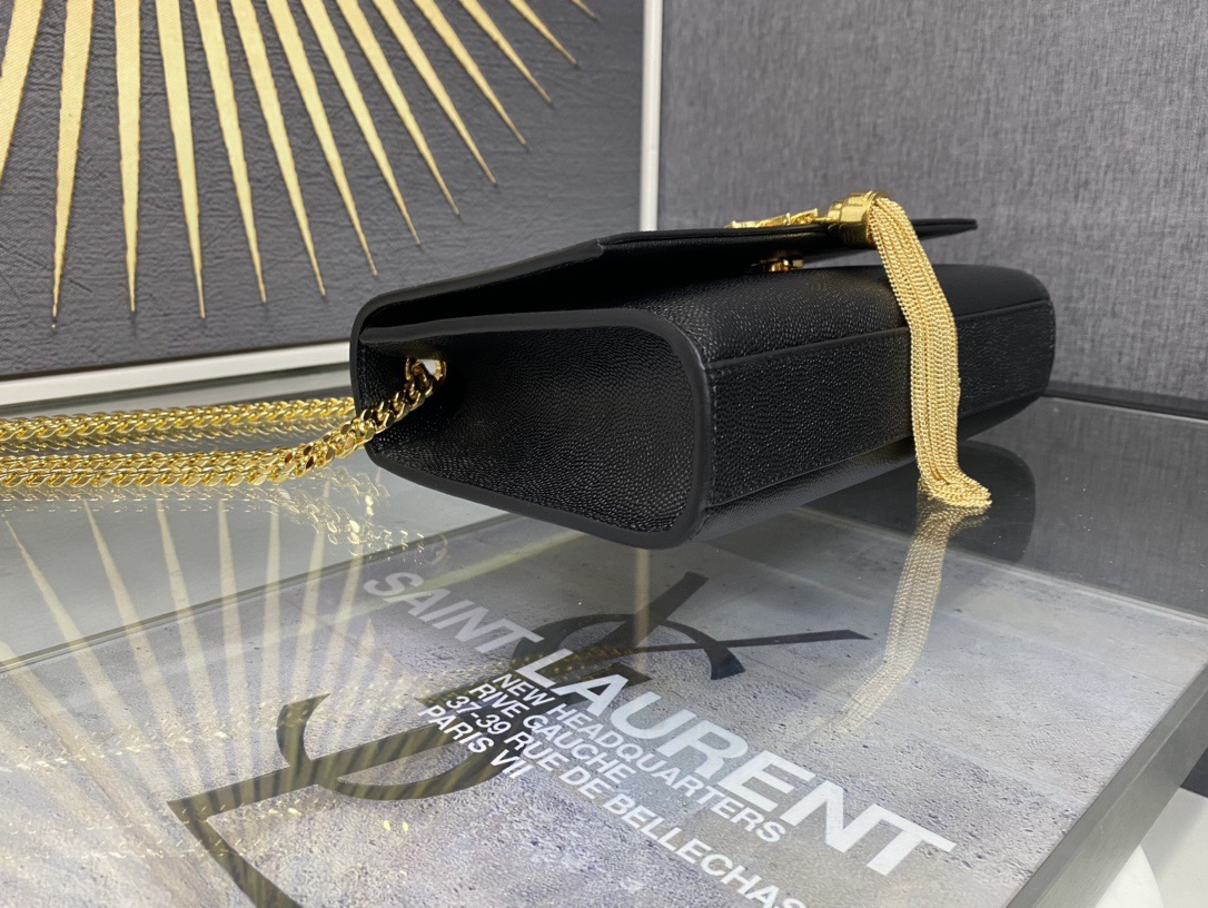 Saint Laurent Kate 20 Chain Bag 생로랑 케이트 20 체인백 메탈릭 가죽 5