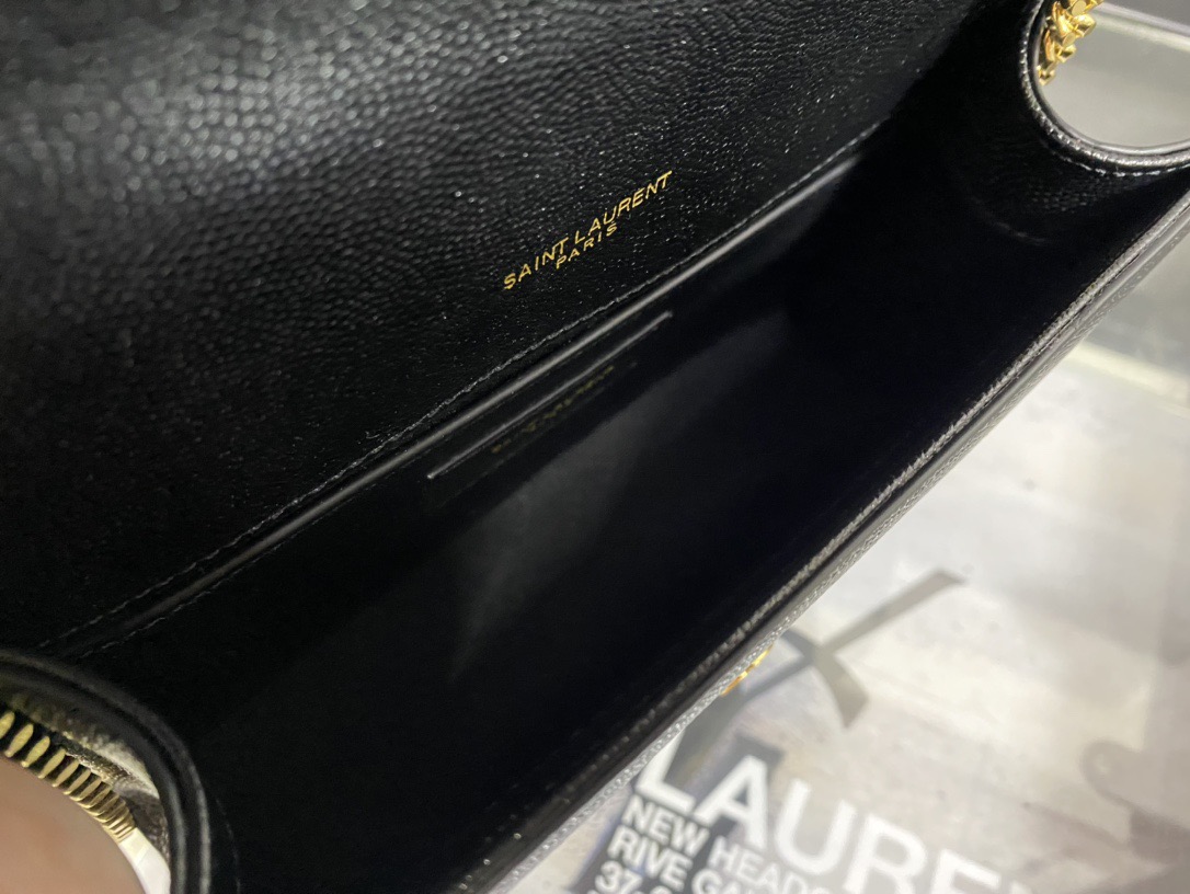 Saint Laurent Kate 20 Chain Bag 생로랑 케이트 20 체인백 메탈릭 가죽 8