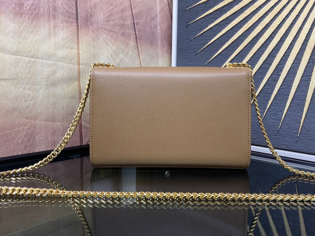 Saint Laurent Kate 20 Chain Bag 생로랑 케이트 20 체인백 메탈릭 가죽 3