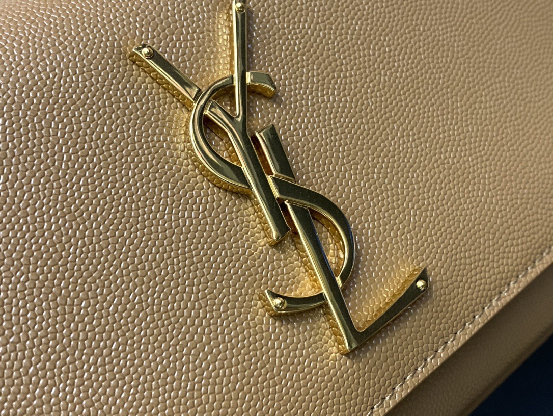 Saint Laurent Kate 20 Chain Bag 생로랑 케이트 20 체인백 메탈릭 가죽 4