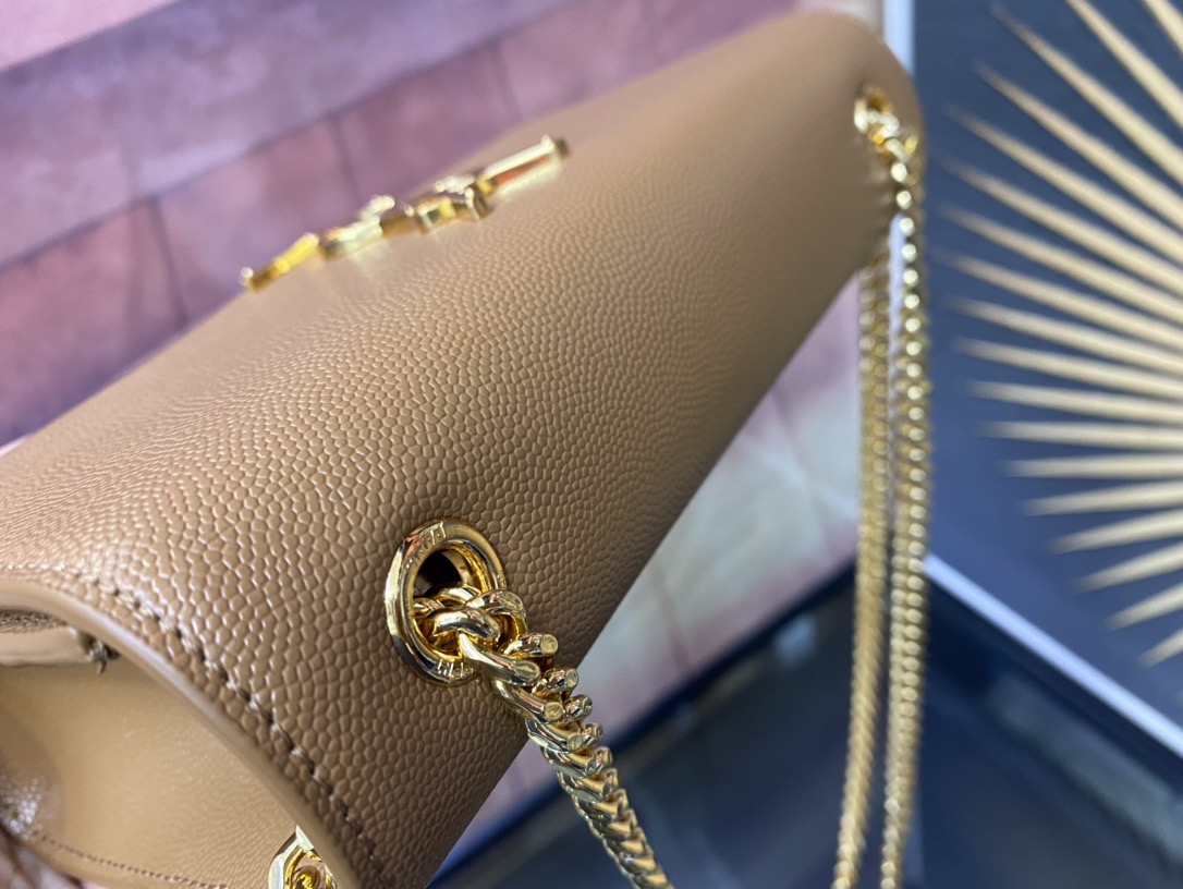 Saint Laurent Kate 20 Chain Bag 생로랑 케이트 20 체인백 메탈릭 가죽 6