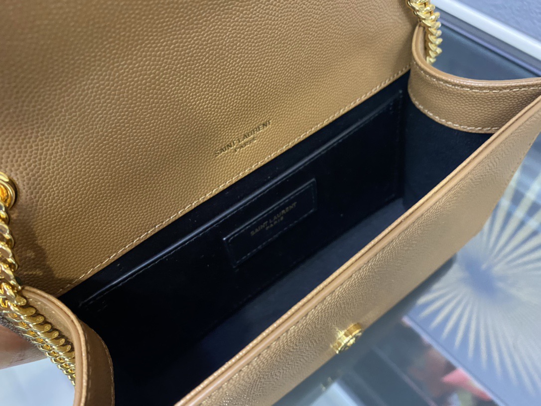 Saint Laurent Kate 20 Chain Bag 생로랑 케이트 20 체인백 메탈릭 가죽 8