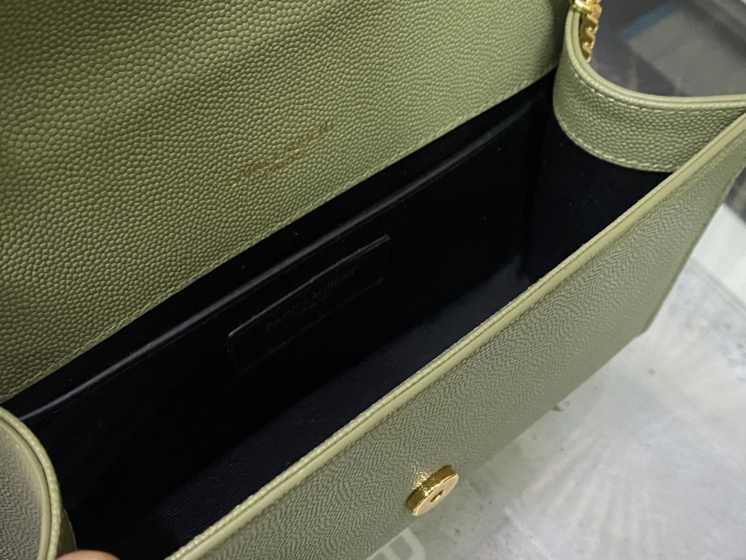 Saint Laurent Kate 20 Chain Bag 생로랑 케이트 20 체인백 메탈릭 가죽 7