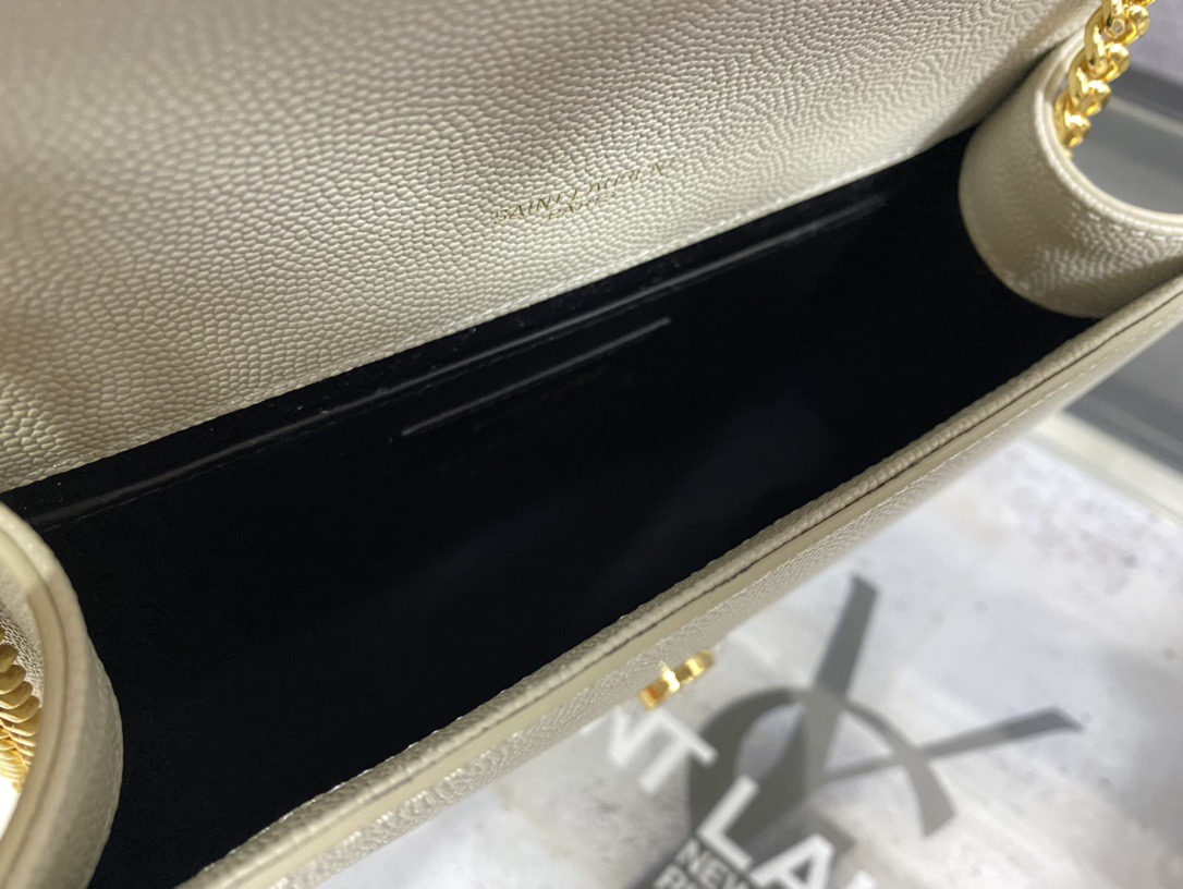 Saint Laurent Kate 20 Chain Bag 생로랑 케이트 20 체인백 메탈릭 가죽 7