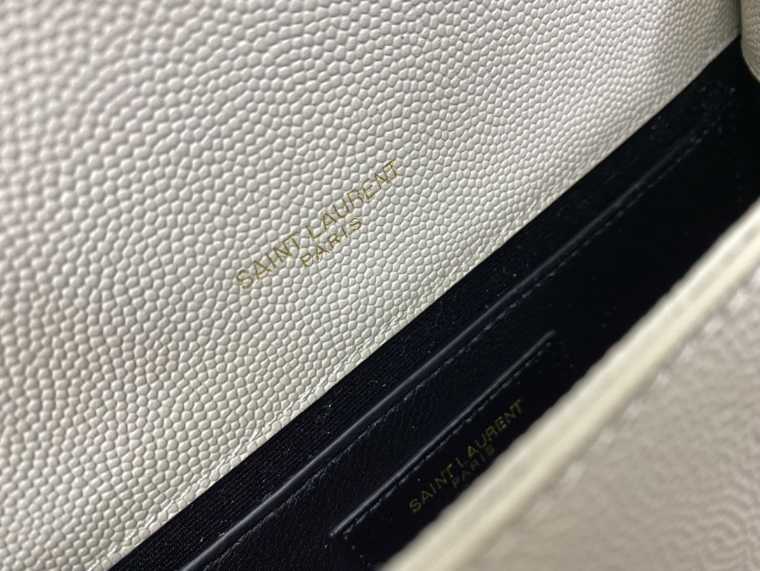 Saint Laurent Kate 20 Chain Bag 생로랑 케이트 20 체인백 메탈릭 가죽 8