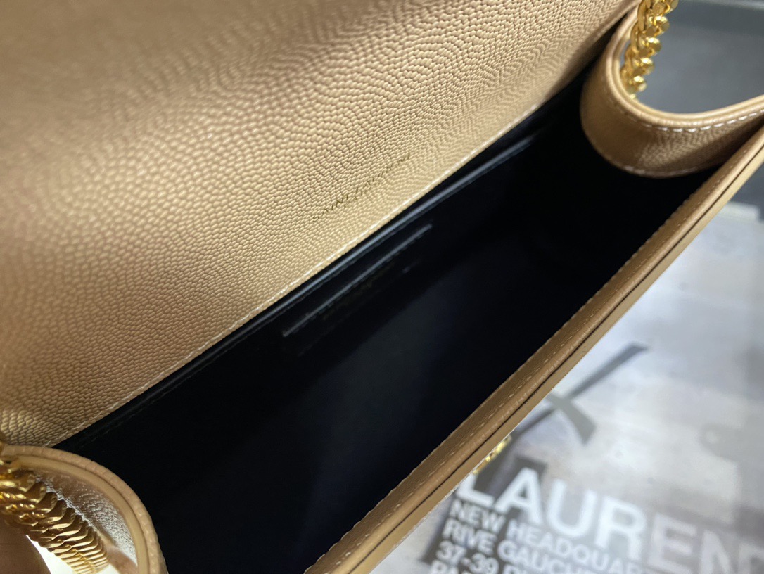 Saint Laurent Kate 20 Chain Bag 생로랑 케이트 20 체인백 메탈릭 가죽 6