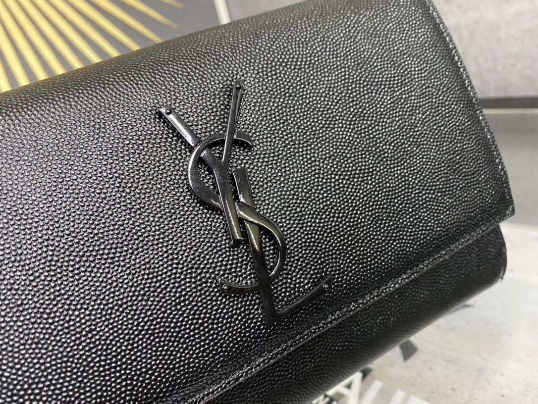 Saint Laurent Kate 20 Chain Bag 생로랑 케이트 20 체인백 메탈릭 가죽 6