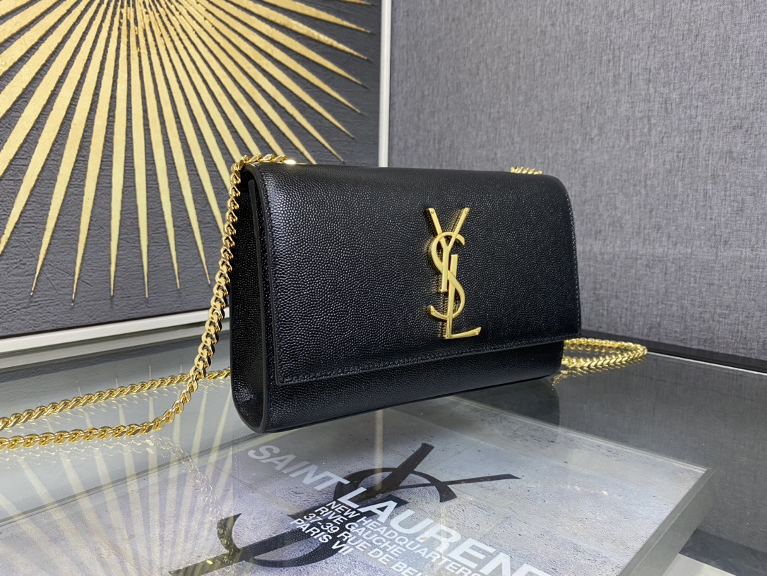 Saint Laurent Kate 20 Chain Bag 생로랑 케이트 20 체인백 메탈릭 가죽 2