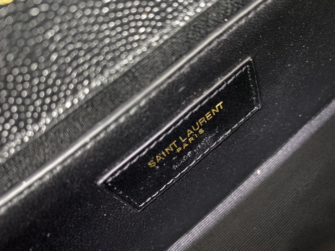 Saint Laurent Kate 20 Chain Bag 생로랑 케이트 20 체인백 메탈릭 가죽 9