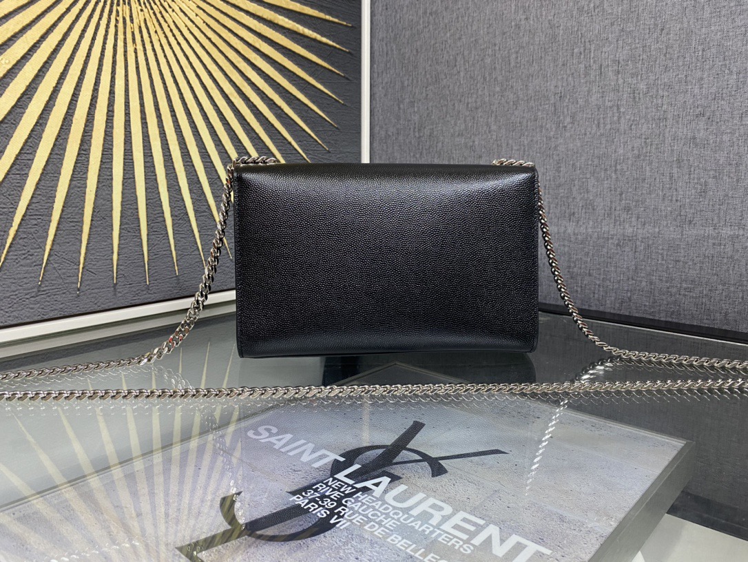 Saint Laurent Kate 20 Chain Bag 생로랑 케이트 20 체인백 메탈릭 가죽 3