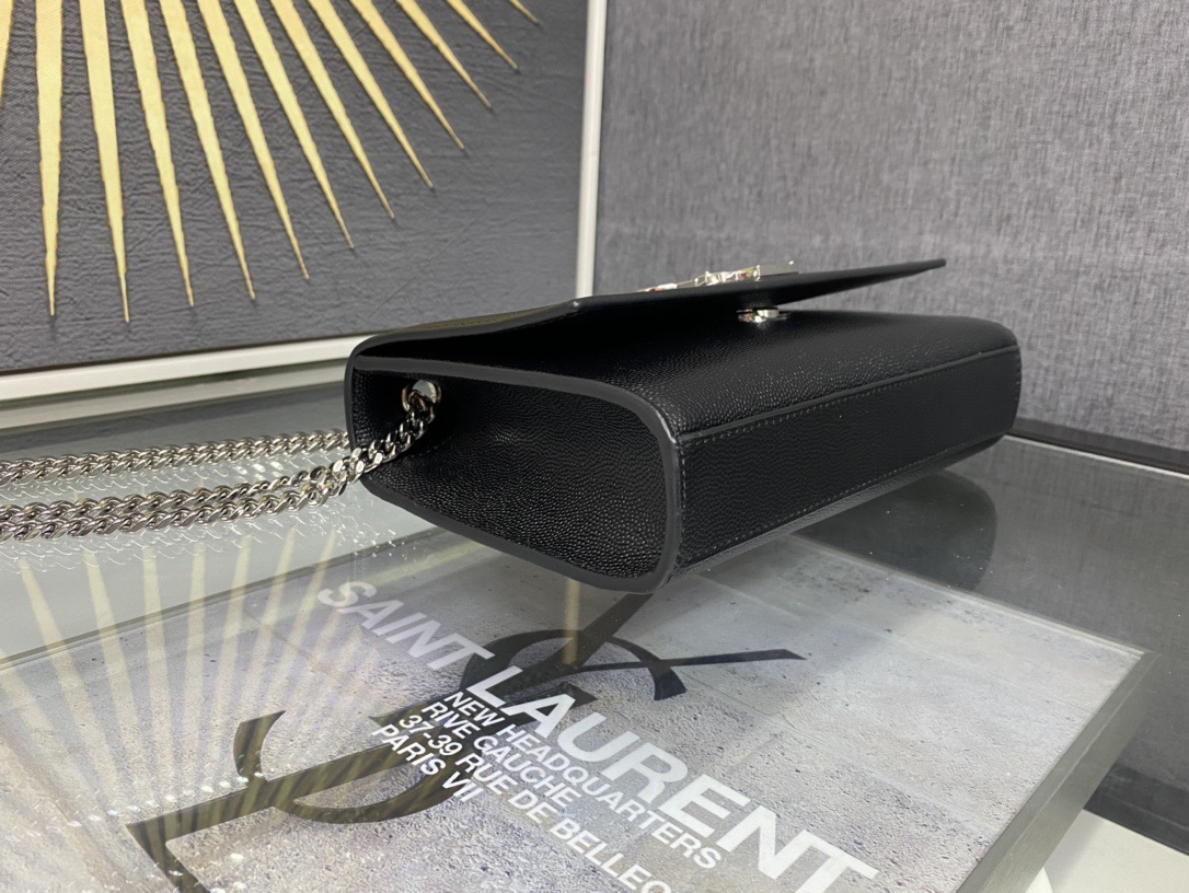 Saint Laurent Kate 20 Chain Bag 생로랑 케이트 20 체인백 메탈릭 가죽 5