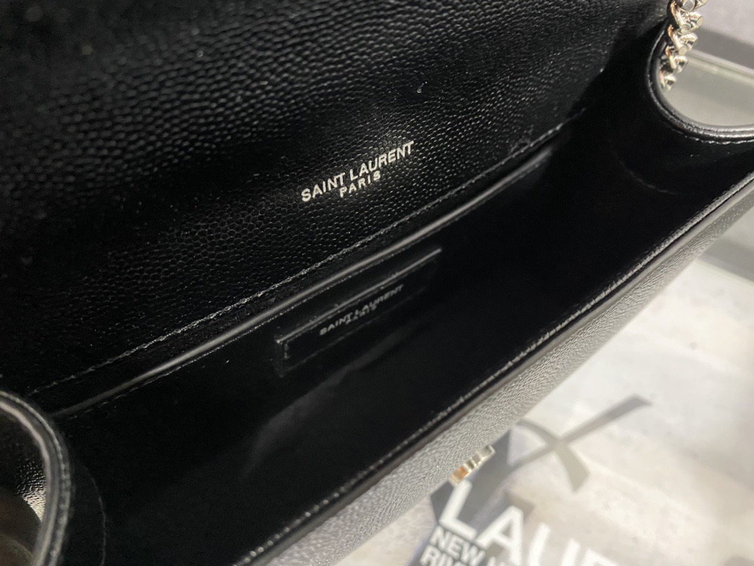 Saint Laurent Kate 20 Chain Bag 생로랑 케이트 20 체인백 메탈릭 가죽 8