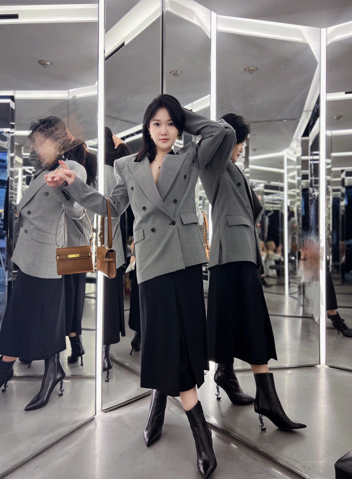 Saint Laurent Manhattan 생로랑 맨해튼 미니 숄더 크로스 클래식 백 18