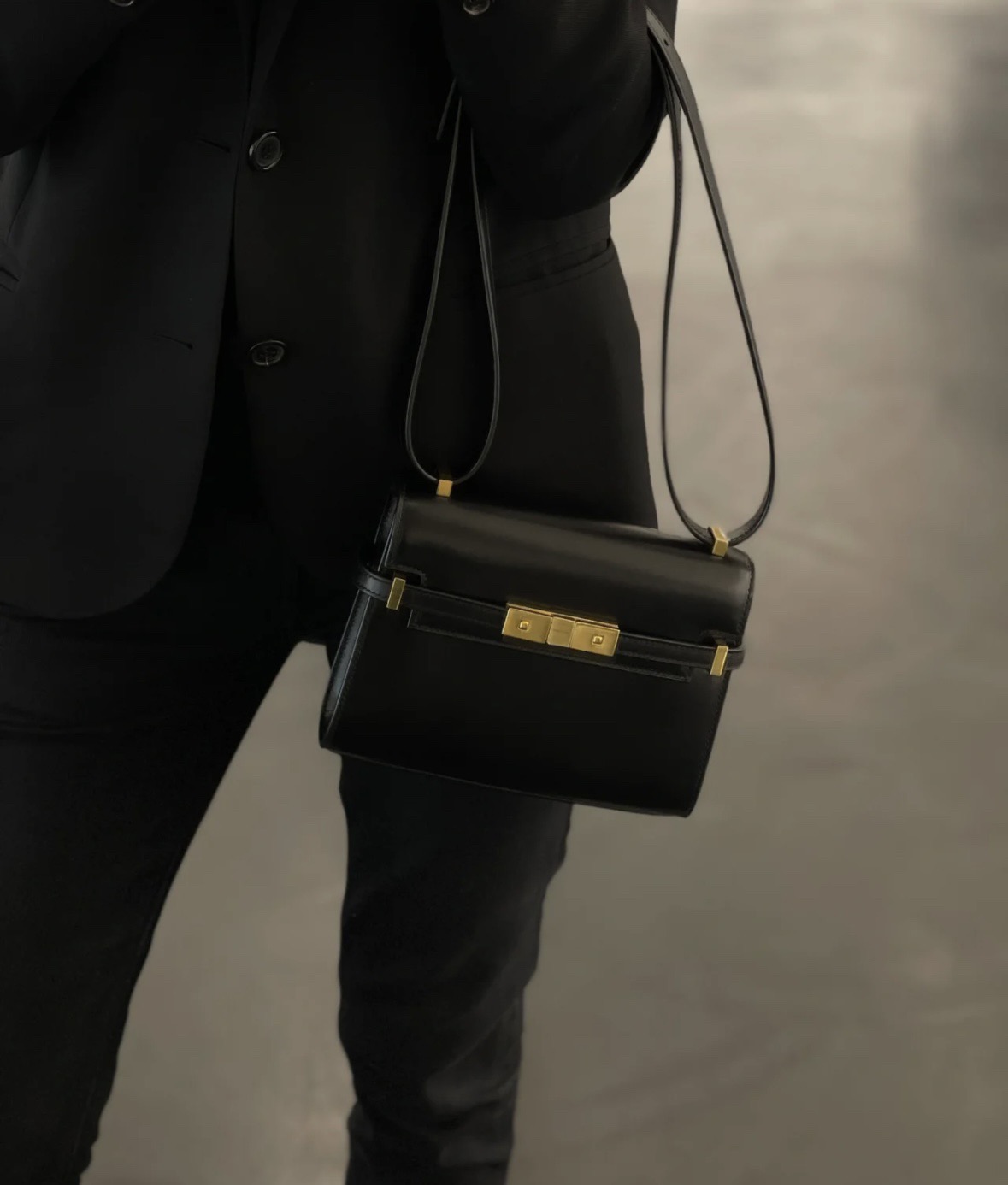 Saint Laurent Manhattan 생로랑 맨해튼 미니 숄더 크로스 클래식 백 4