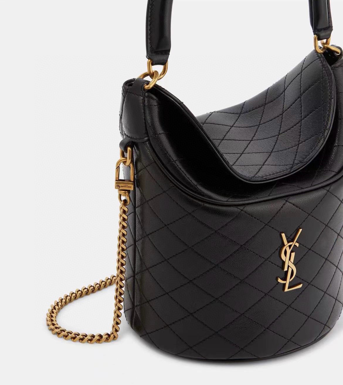 Saint Laurent Gaby Bucket 생로랑 가비 버킷 플랩 백 2