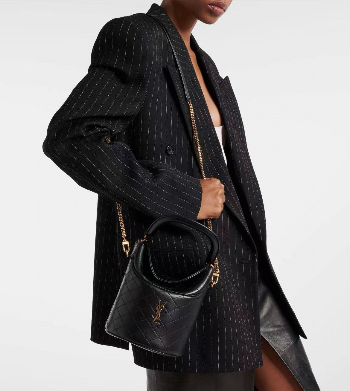 Saint Laurent Gaby Bucket 생로랑 가비 버킷 플랩 백 3