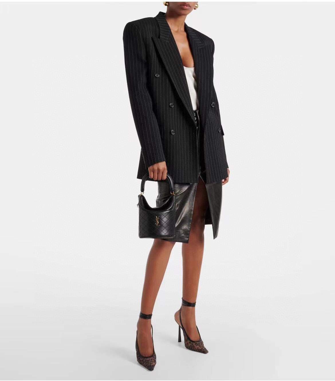 Saint Laurent Gaby Bucket 생로랑 가비 버킷 플랩 백 13