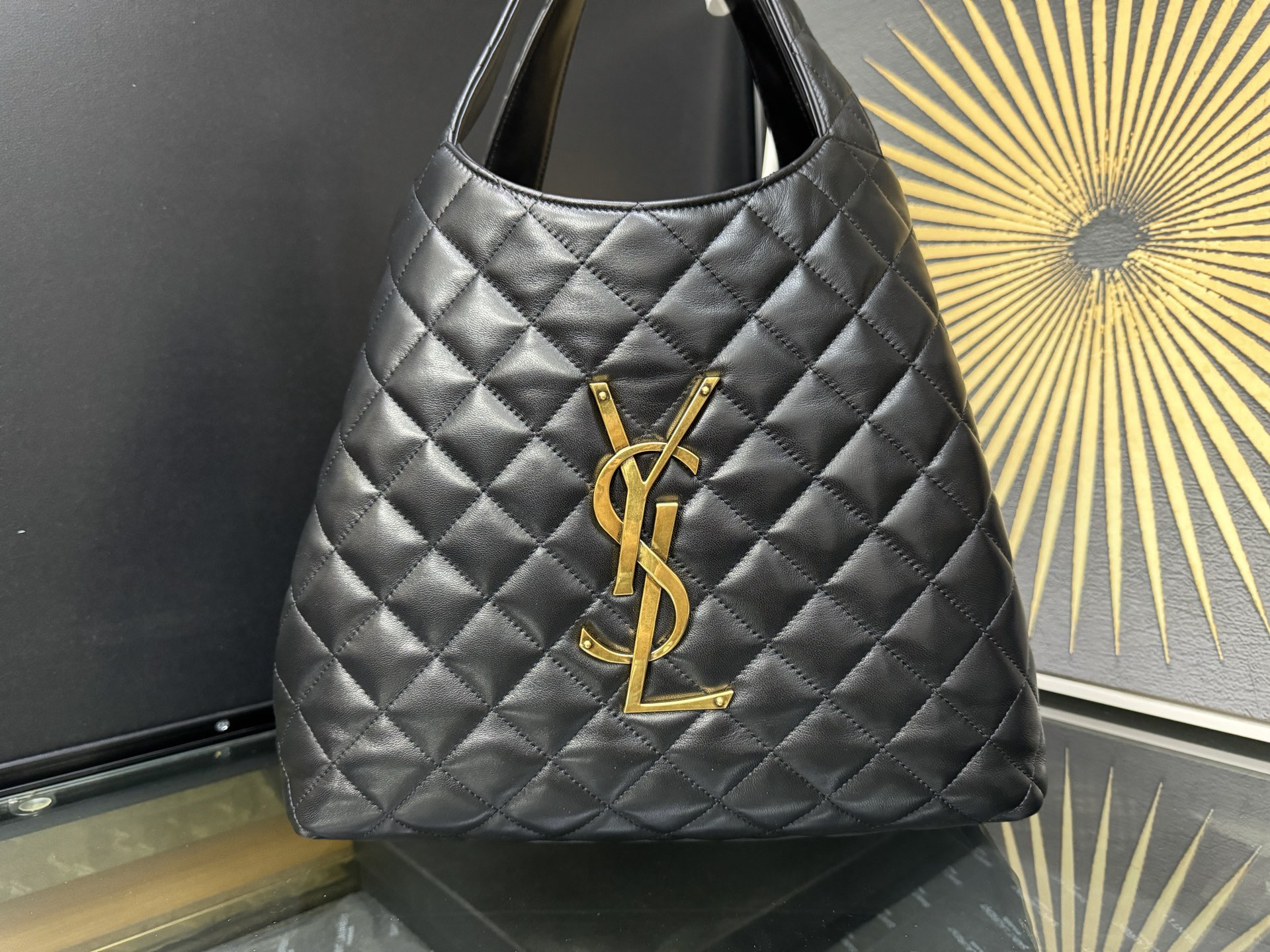 Saint Laurent ICare Small 생로랑 아이케어 스몰 쇼핑 토트백 858191 46cm 2