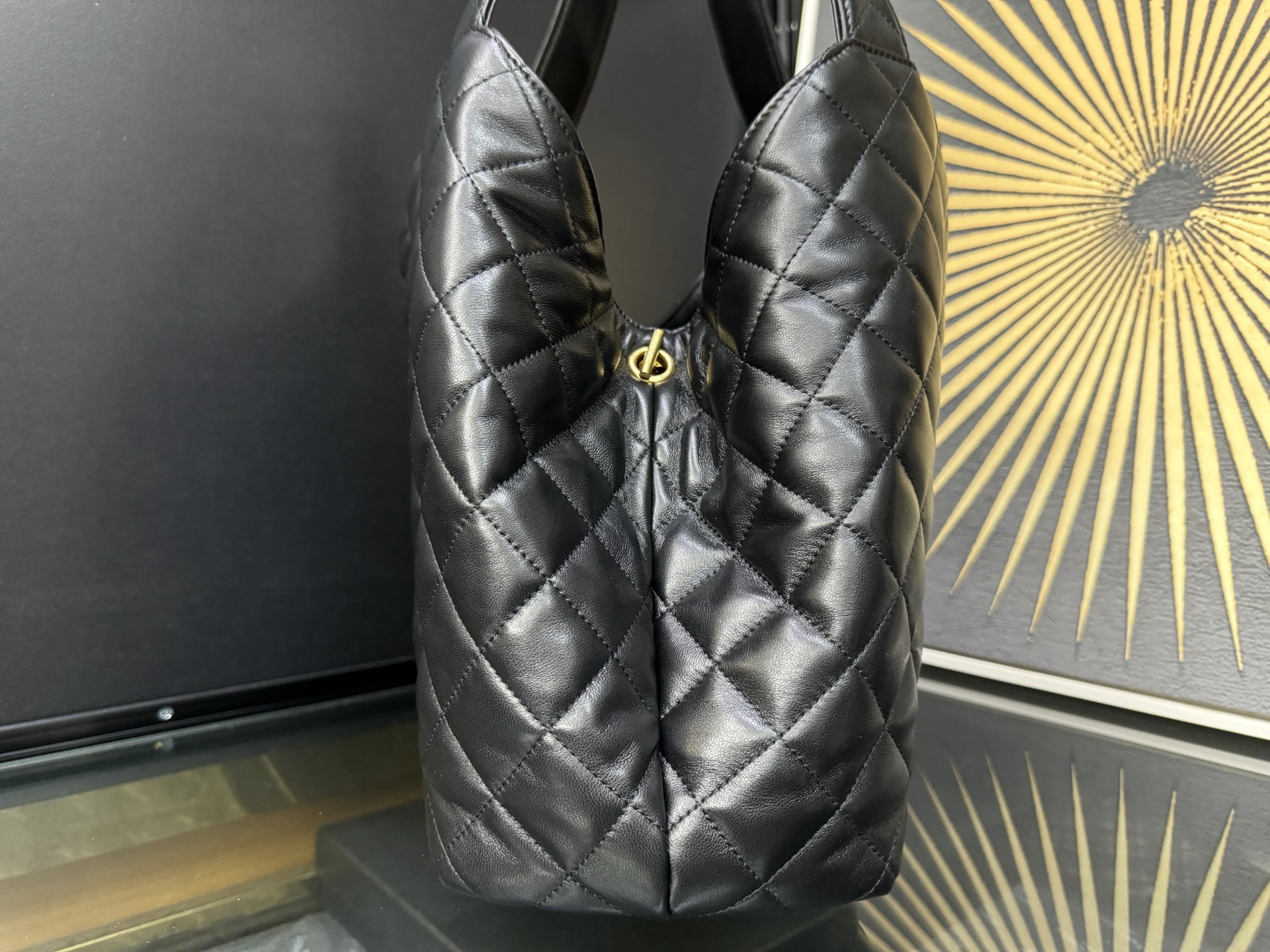 Saint Laurent ICare Small 생로랑 아이케어 스몰 쇼핑 토트백 858191 46cm 9