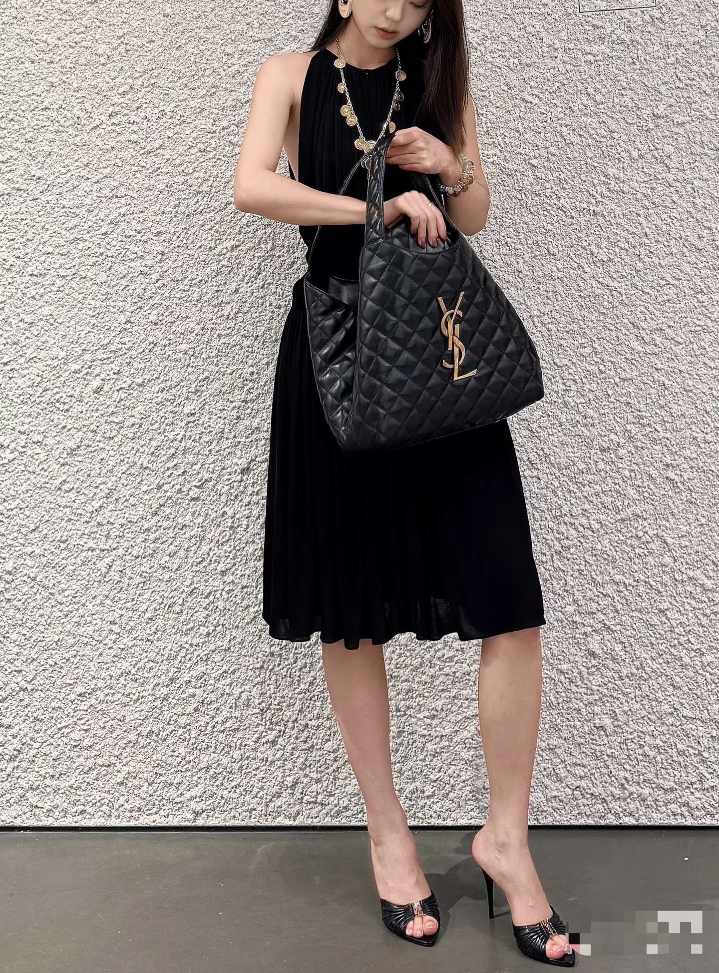 Saint Laurent ICare Maxi 생로랑 아이케어 맥시 쇼핑 토트백 698651 58cm 7