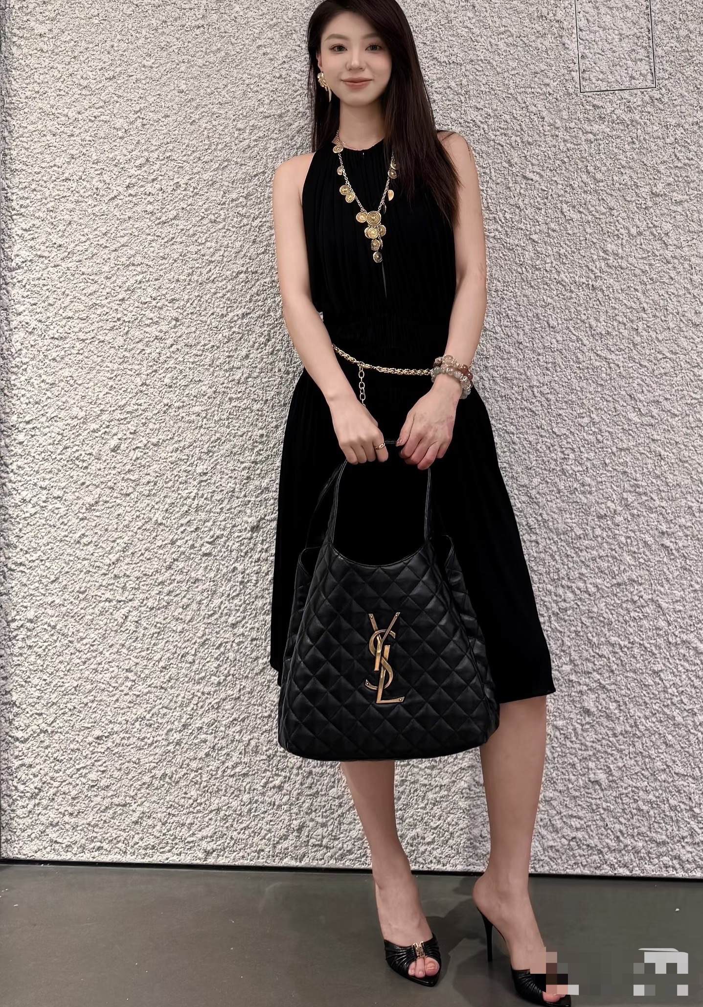 Saint Laurent ICare Maxi 생로랑 아이케어 맥시 쇼핑 토트백 698651 58cm 9