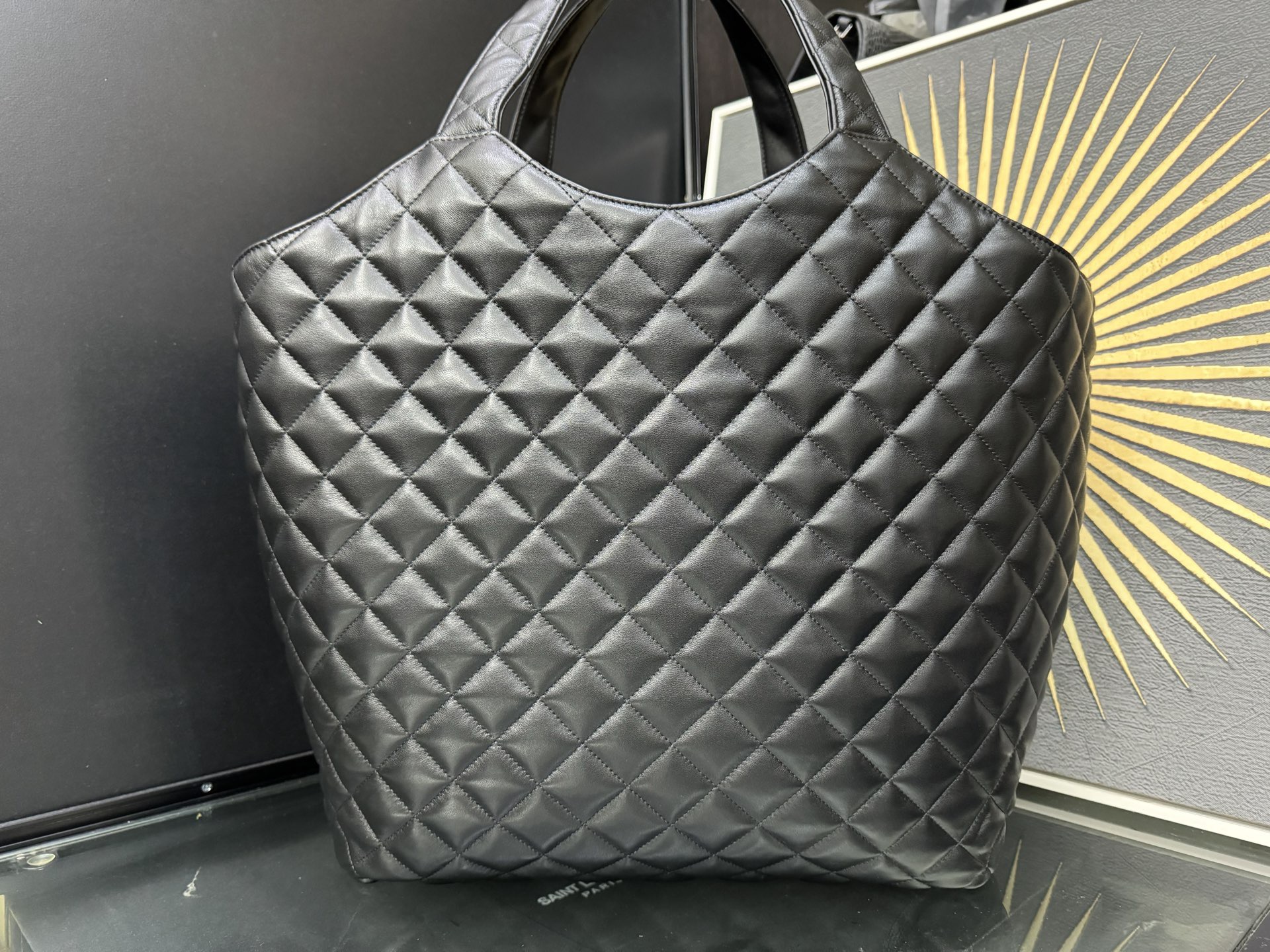 Saint Laurent ICare Maxi 생로랑 아이케어 맥시 쇼핑 토트백 698651 58cm 13